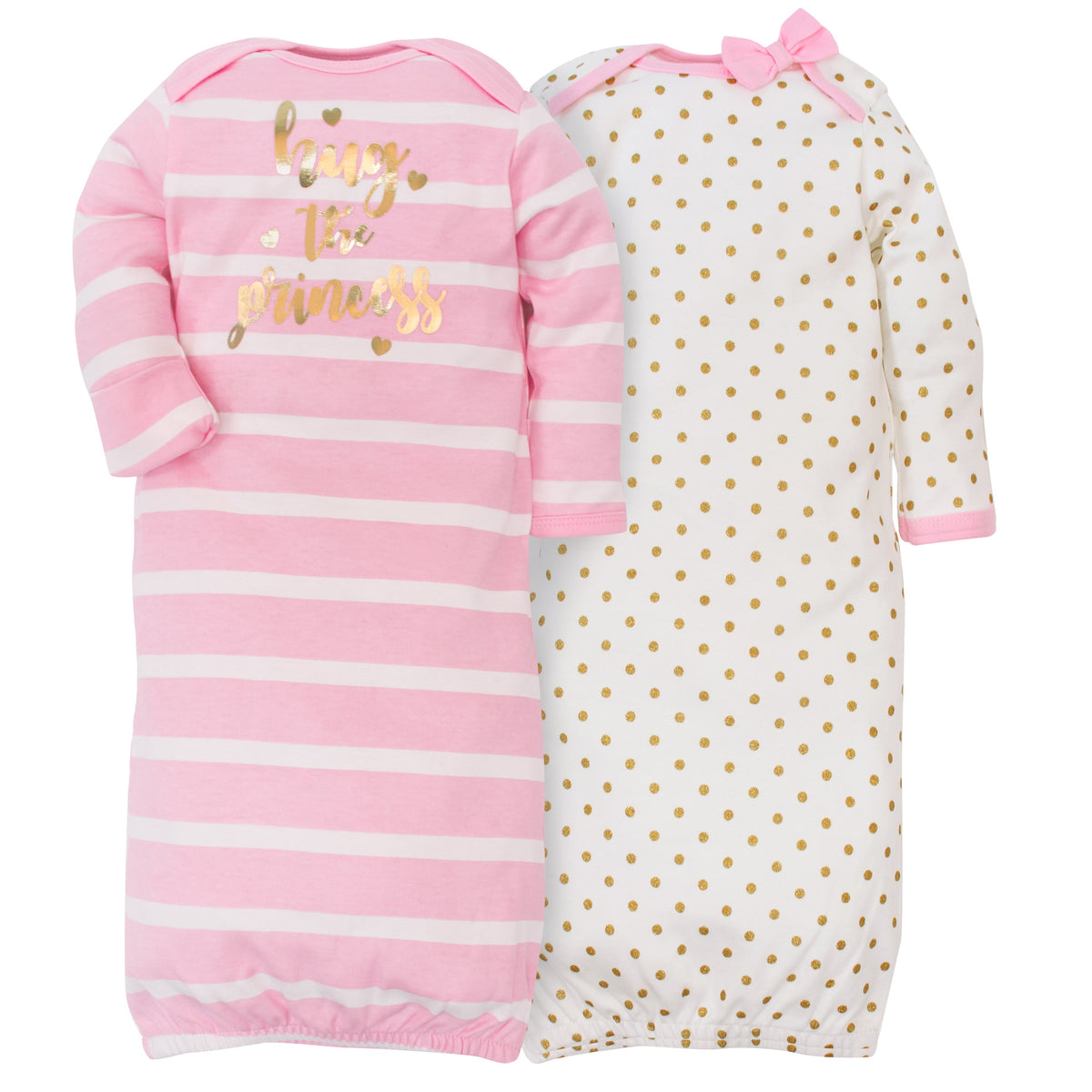 2-pack Girls Cotton Gown