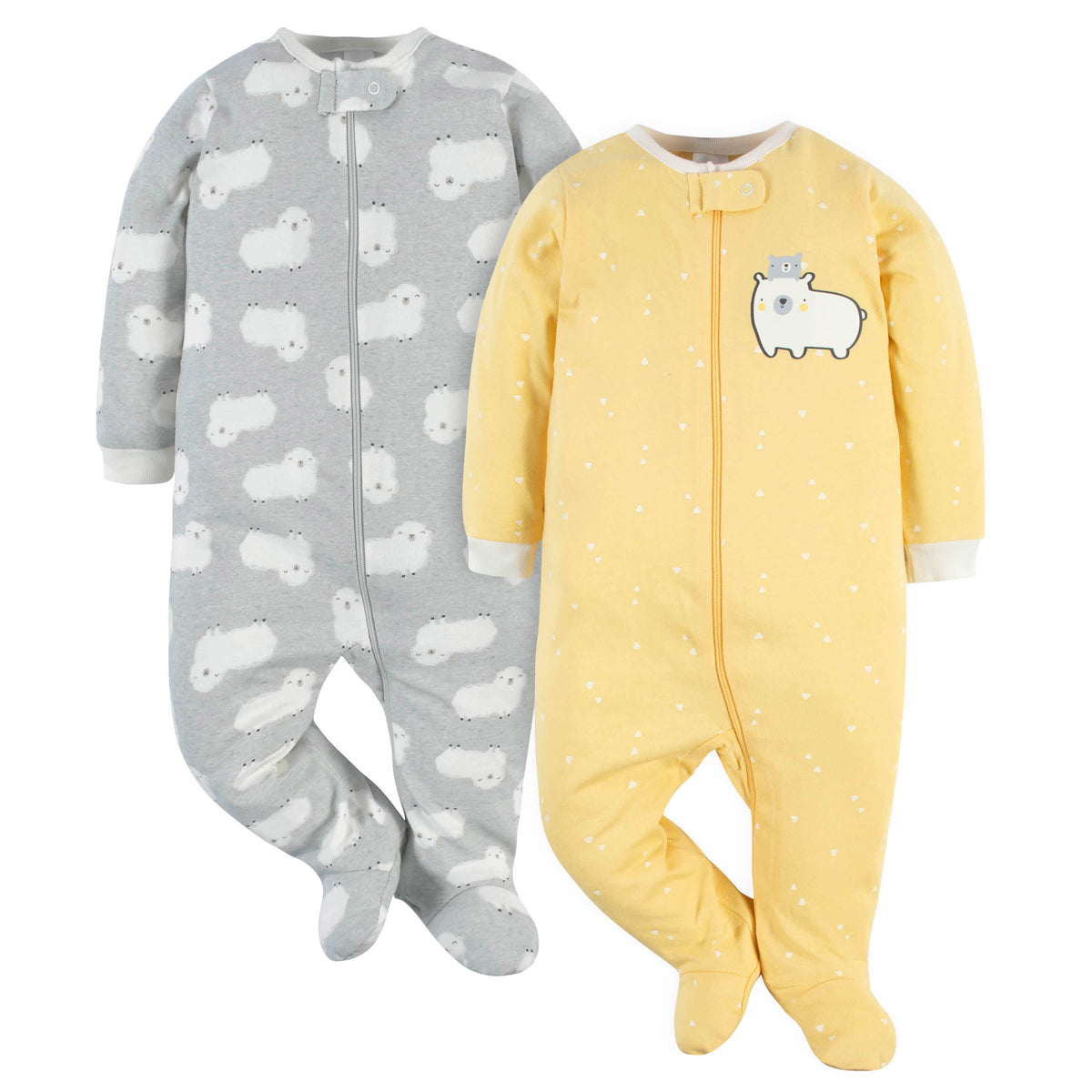 2-Pack Baby Neutral Bear & Sheep Sleep 'N Plays