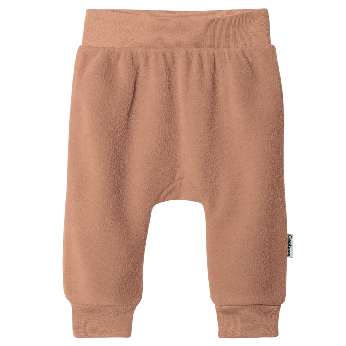 4-Pack Baby Neutral Brown Fleece Pants, view 7