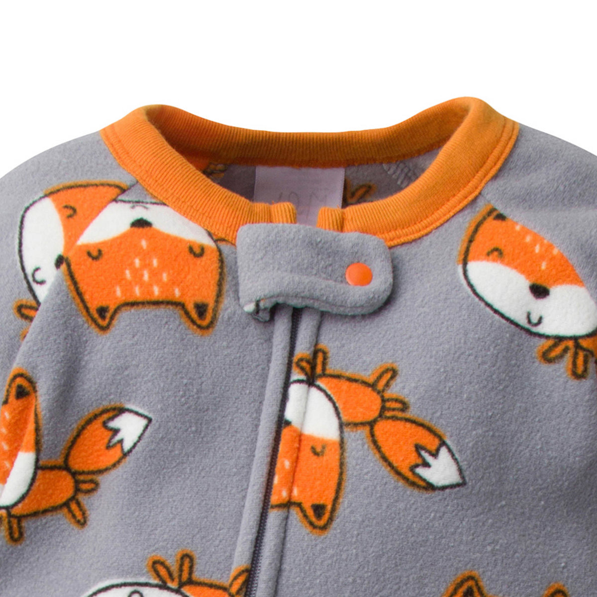 Baby Boys Fox Fleece Pajamas, view 2