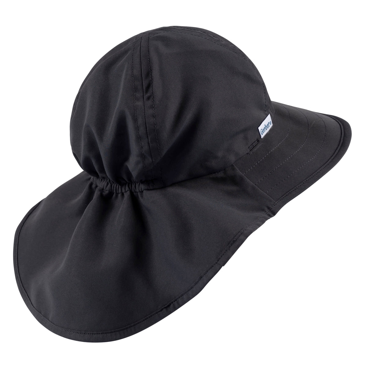 Baby Neutral Navy Swim Hat, view 2