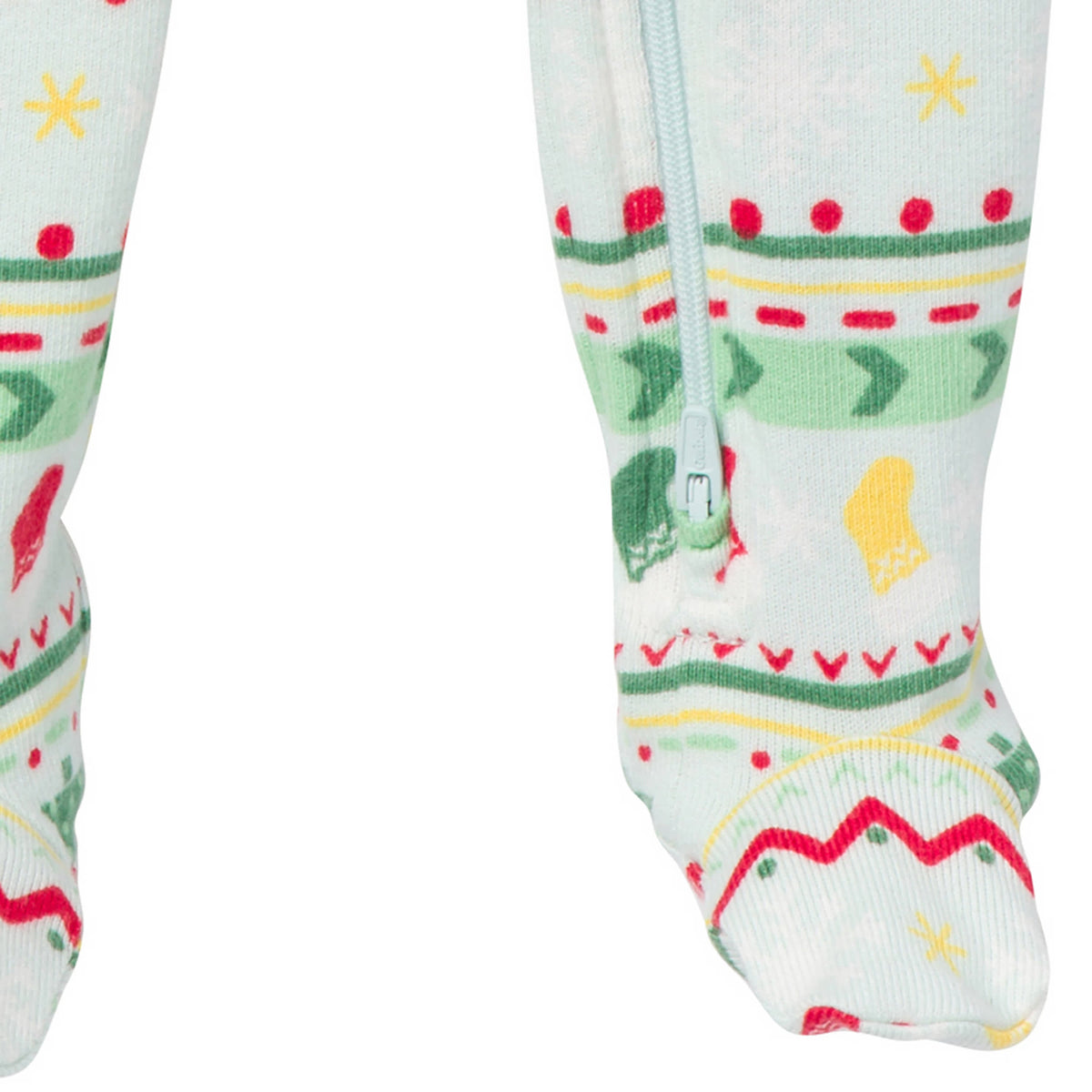 Baby & Toddler Neutral Oh What Fun FairIsle Holiday Family Pajamas, view 2