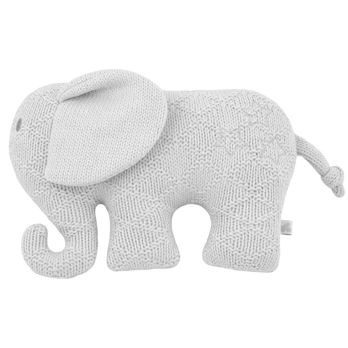 Baby Neutral Elephant Knit Plush Toy
