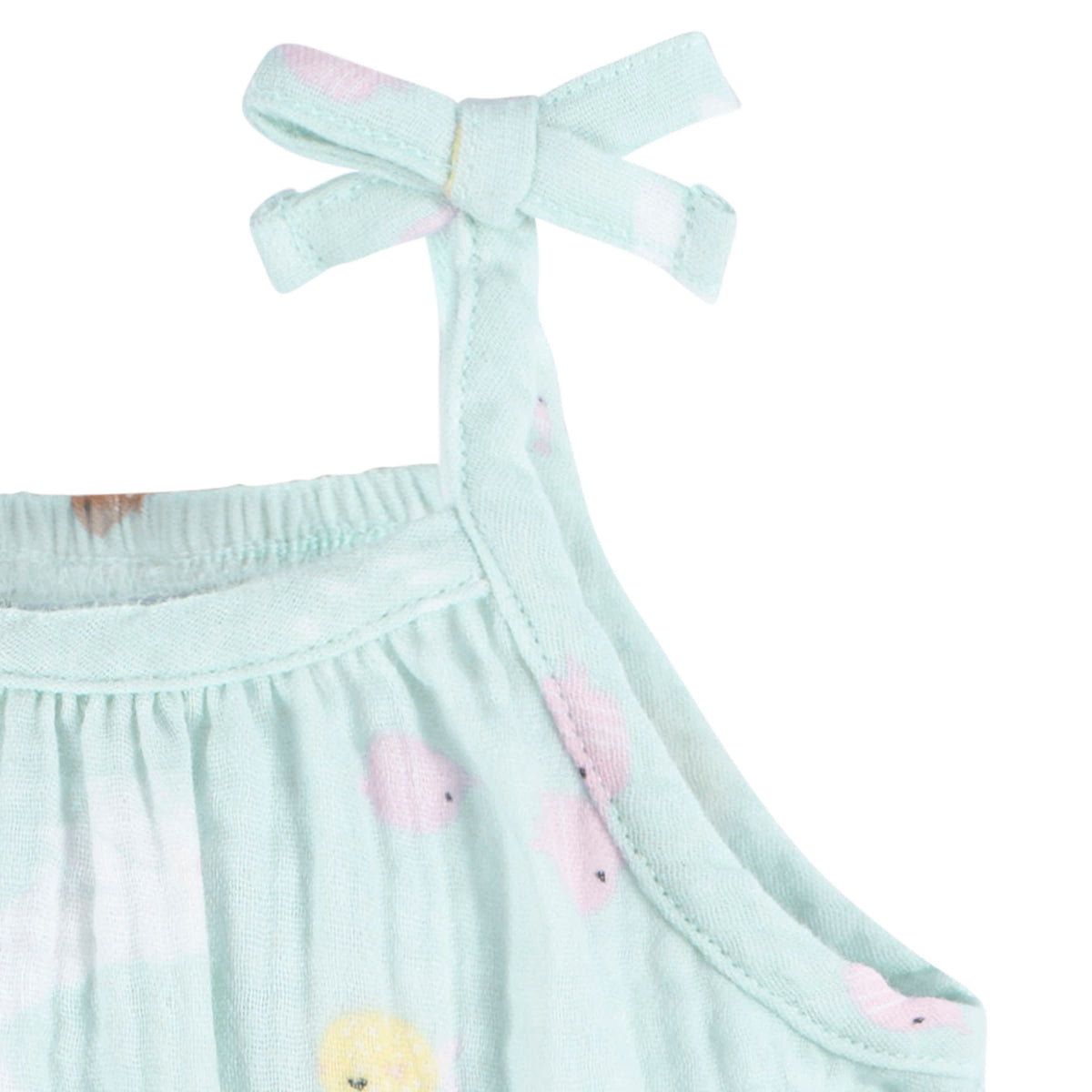 Baby Girls Ocean Romper, view 3