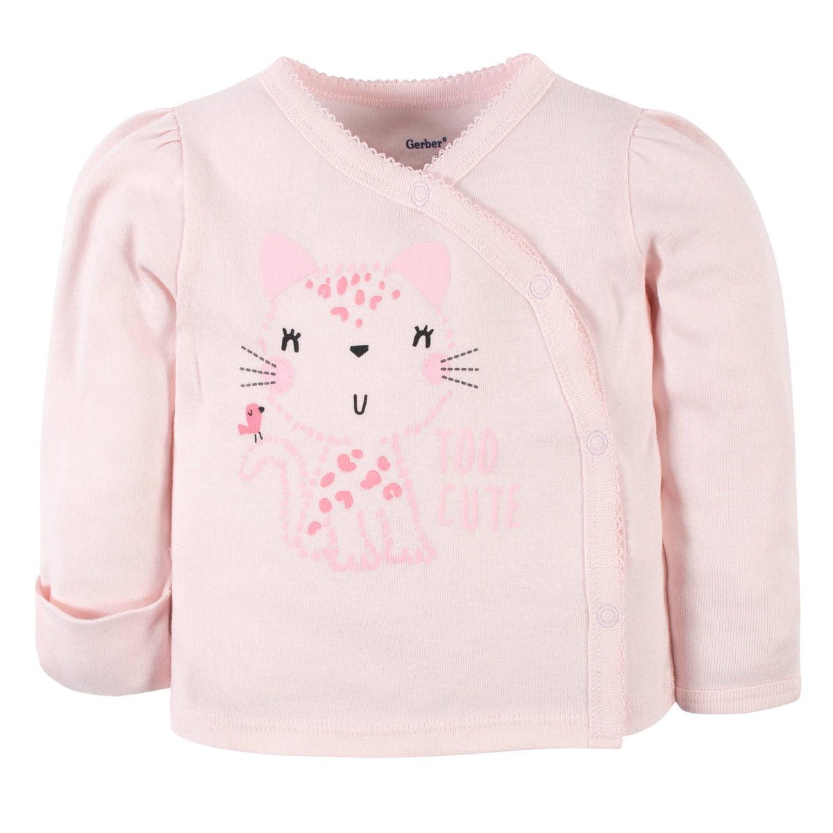 3-Piece Baby Girls Leopard Take-Me-Home Set, view 2