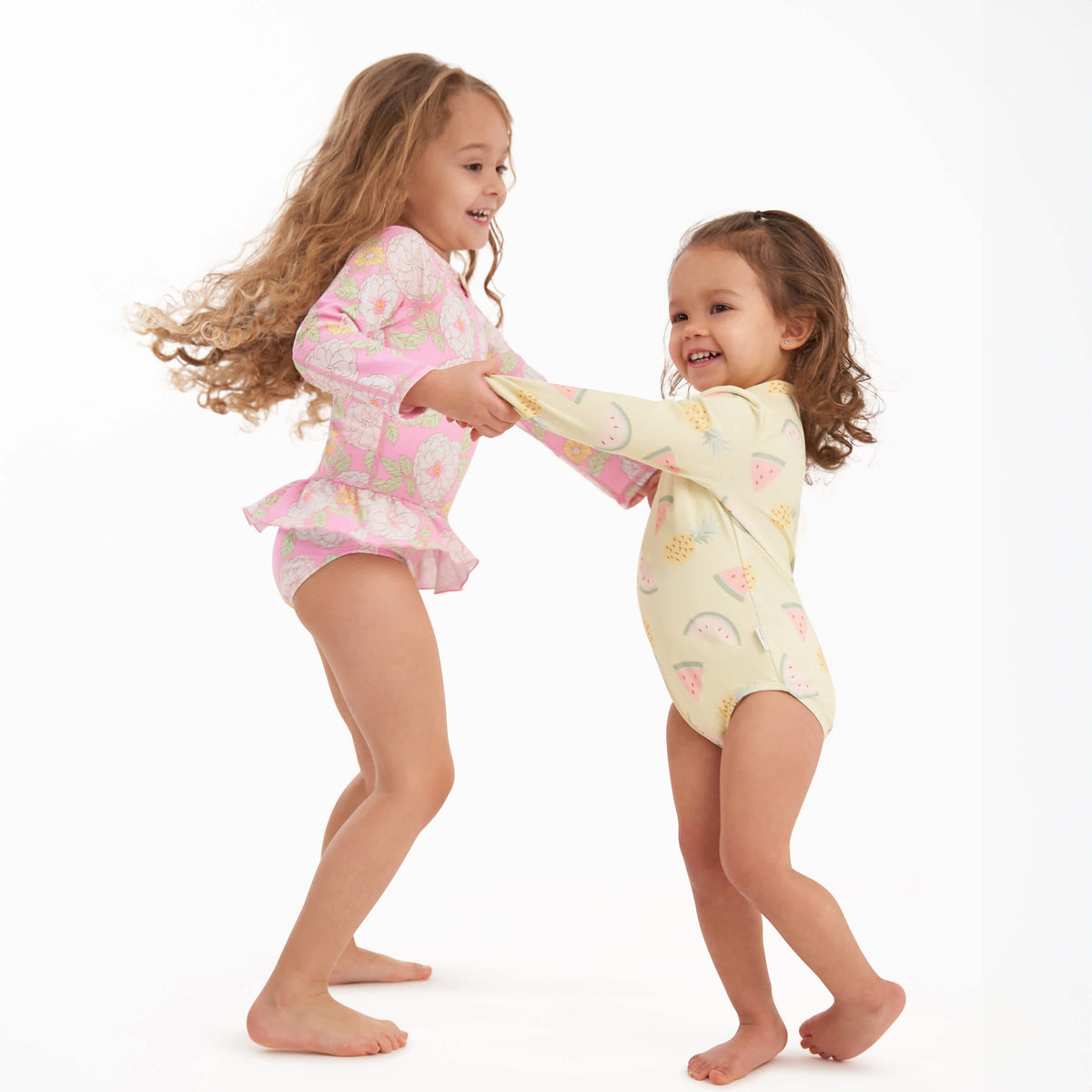Baby Girls Fruit Rashguard, view 5