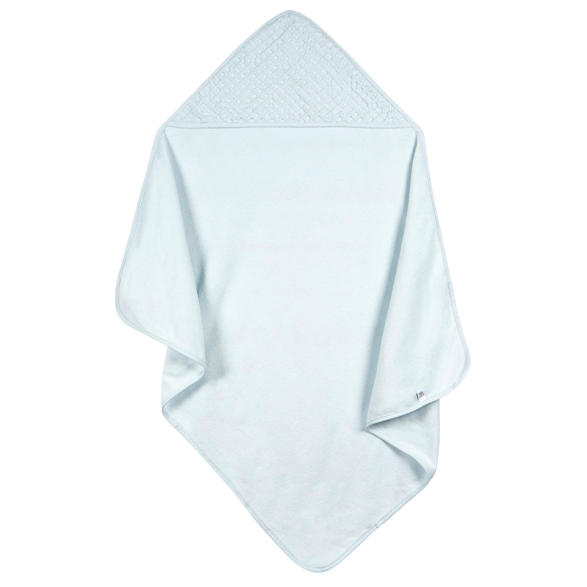 3-Piece Baby Boys Blue Hooded Towel, view 4