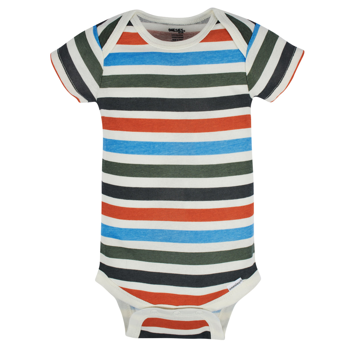 8-Pack Baby Boys Unbearably Cute Short Sleeve Onesies Bodysuits, view 8