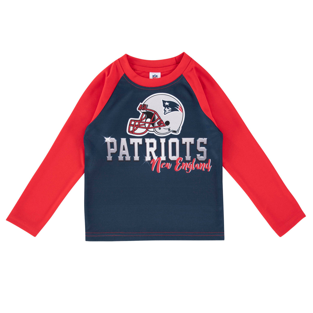 Baby Boys New England Patriots Long Sleeve Tee Shirt