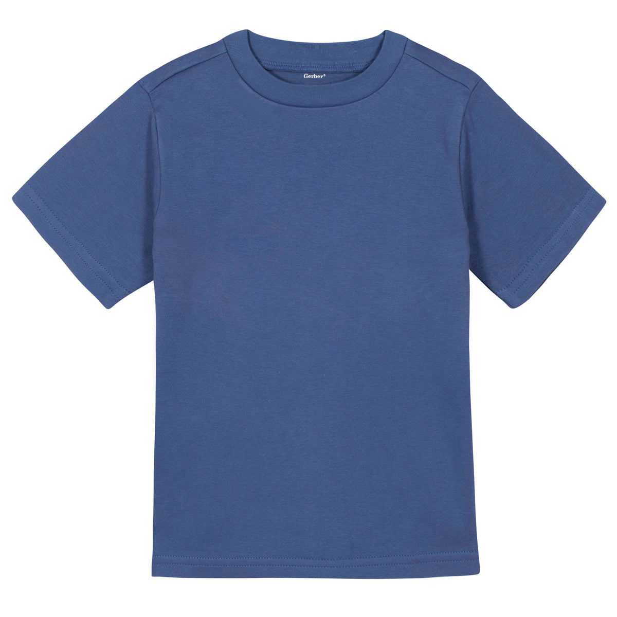 Premium Short Sleeve Tee in Blue