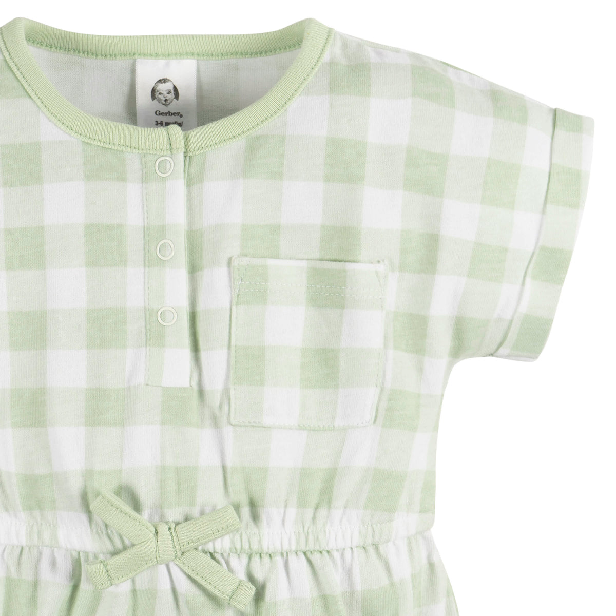 2-Pack Baby Girls Fruit Romper, view 4