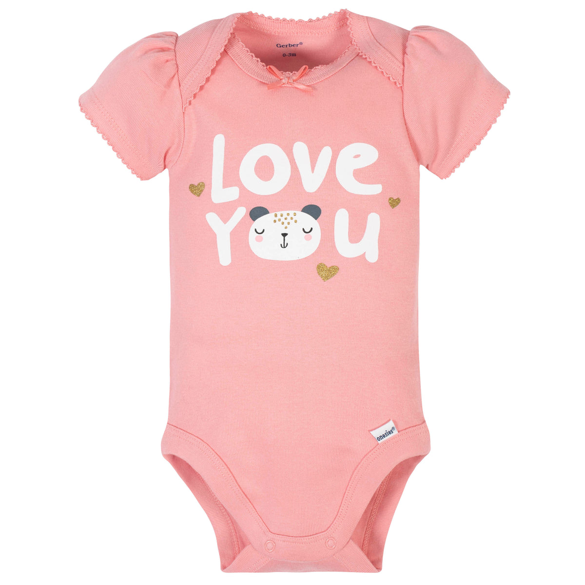 4-Piece Baby Girls Bear Take-Me-Home Set, view 2