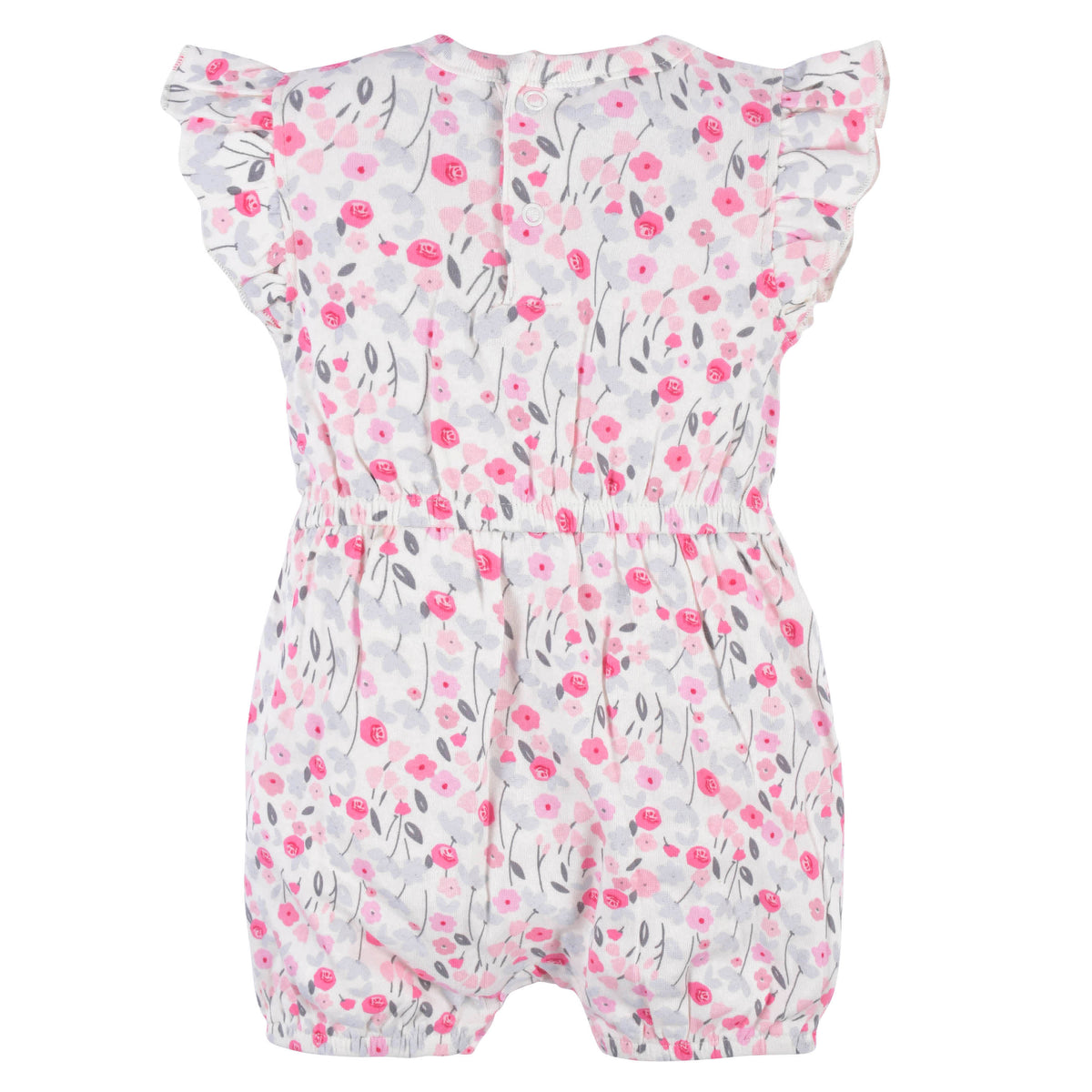 Baby Girls Floral Romper, view 5