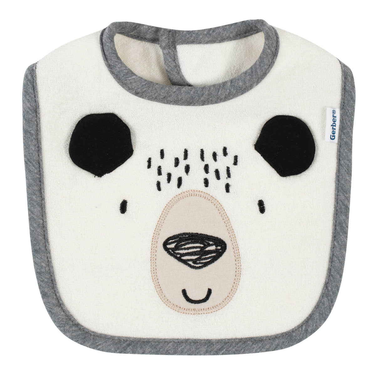 4-Pack Baby Boys Bear Dribbler Bibs, view 4