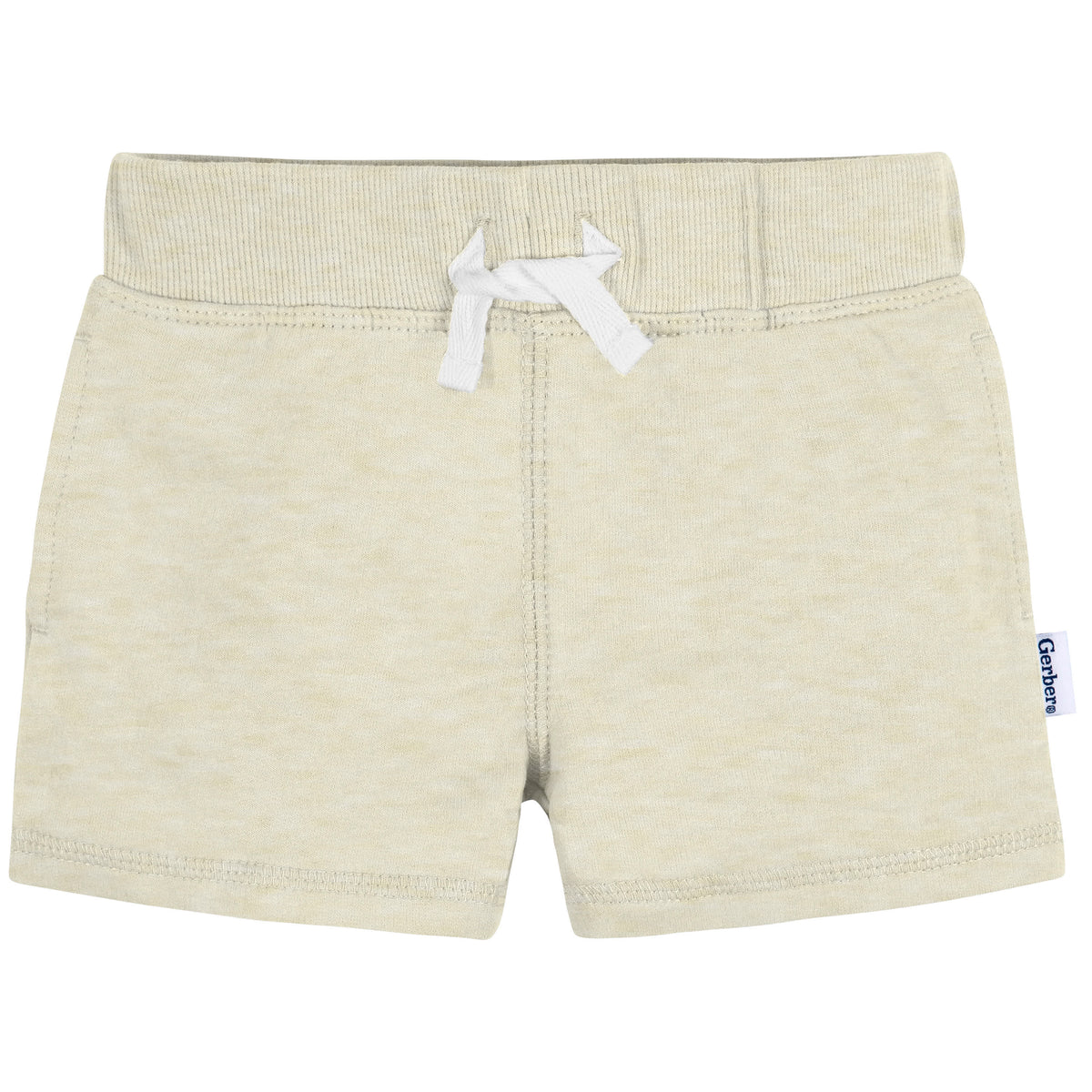 3-Pack Baby & Toddler Boys Neutrals Knit Short, view 4