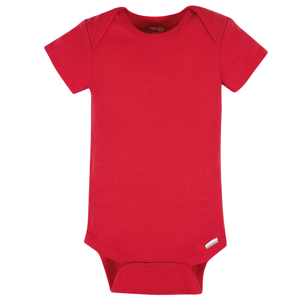 8-Pack Baby Neutral Classic Rainbow Short Sleeve Onesies Bodysuits, view 7