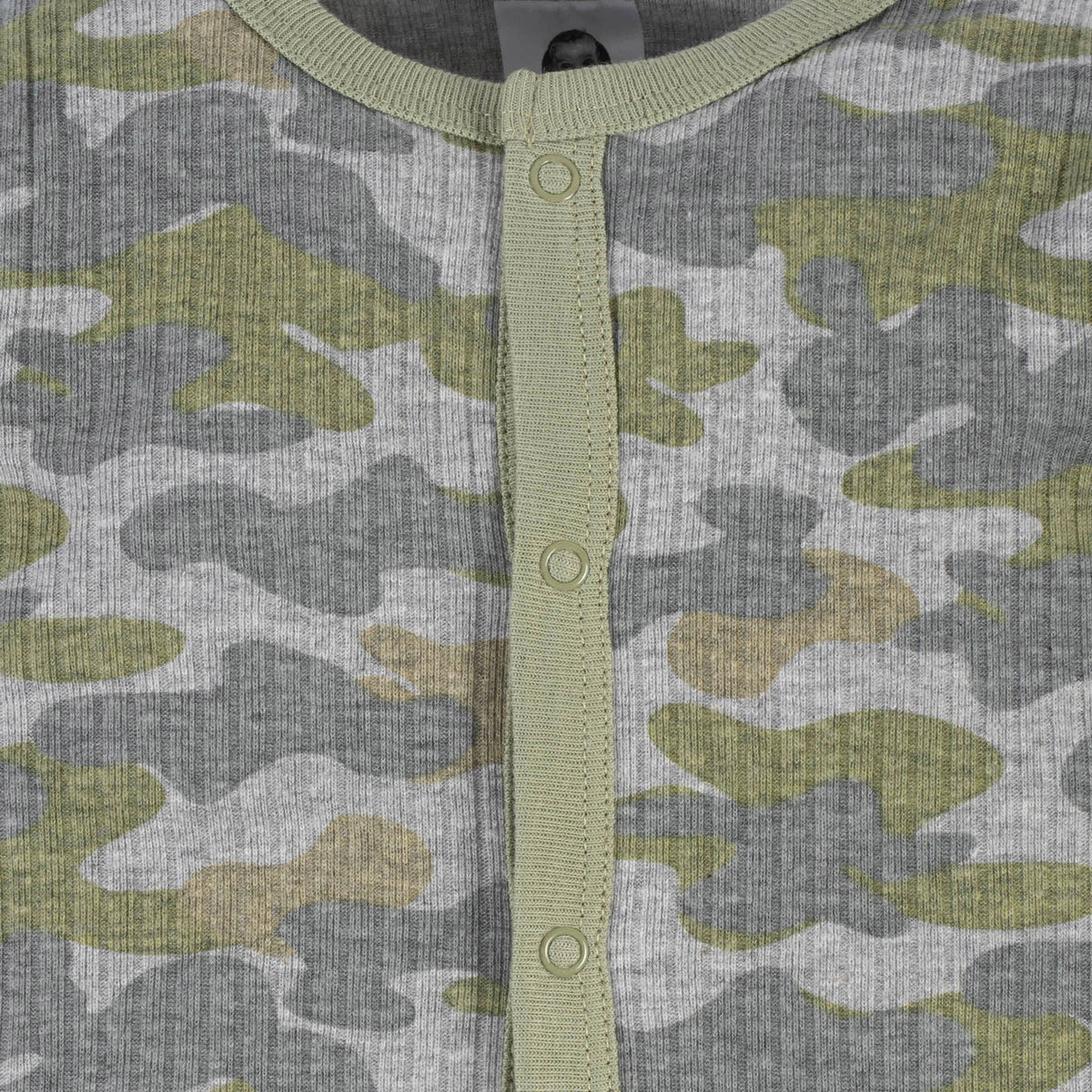 2-Piece Baby Boys Camo Coverall & Hat Set, view 4