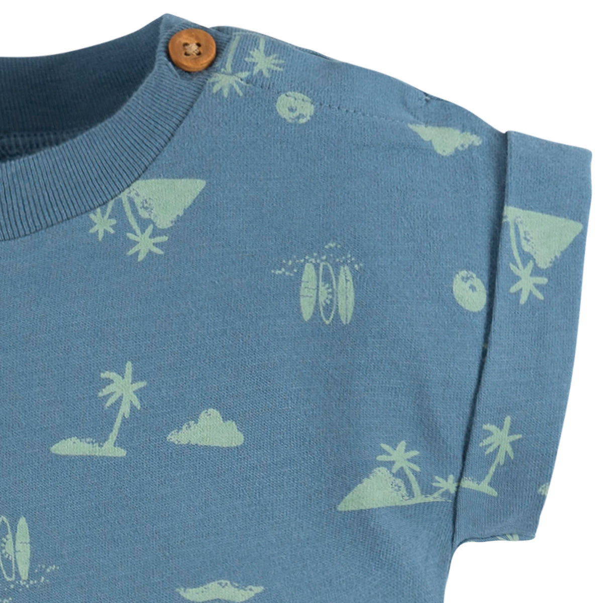 2-Pack Baby Boys Surfing Romper, view 3