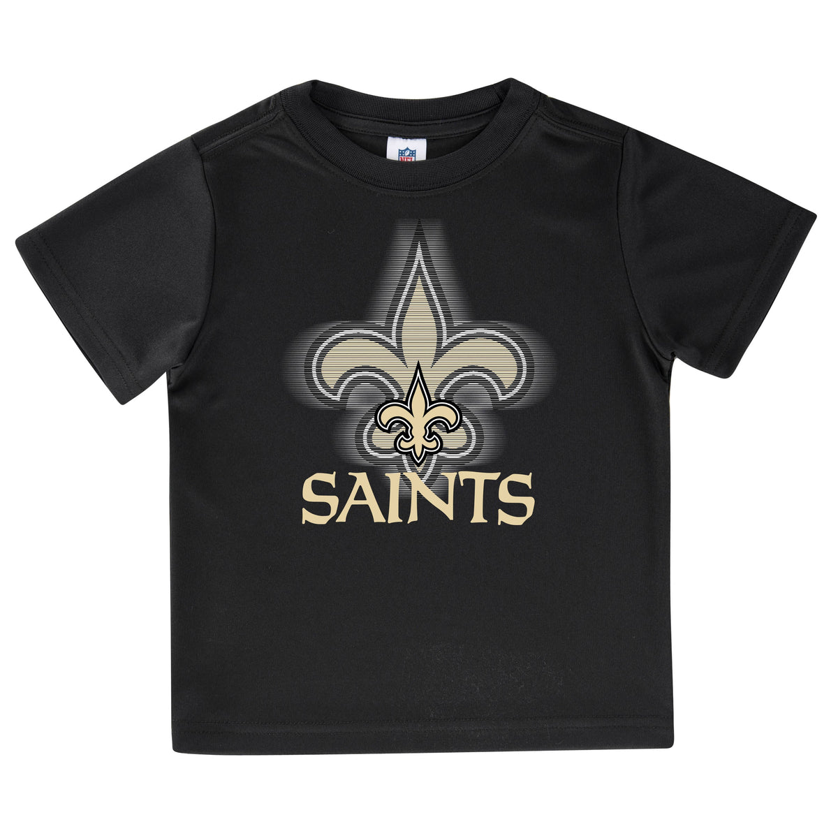 New Orleans Saints Toddler Boys' Short Sleeve Logo Tee