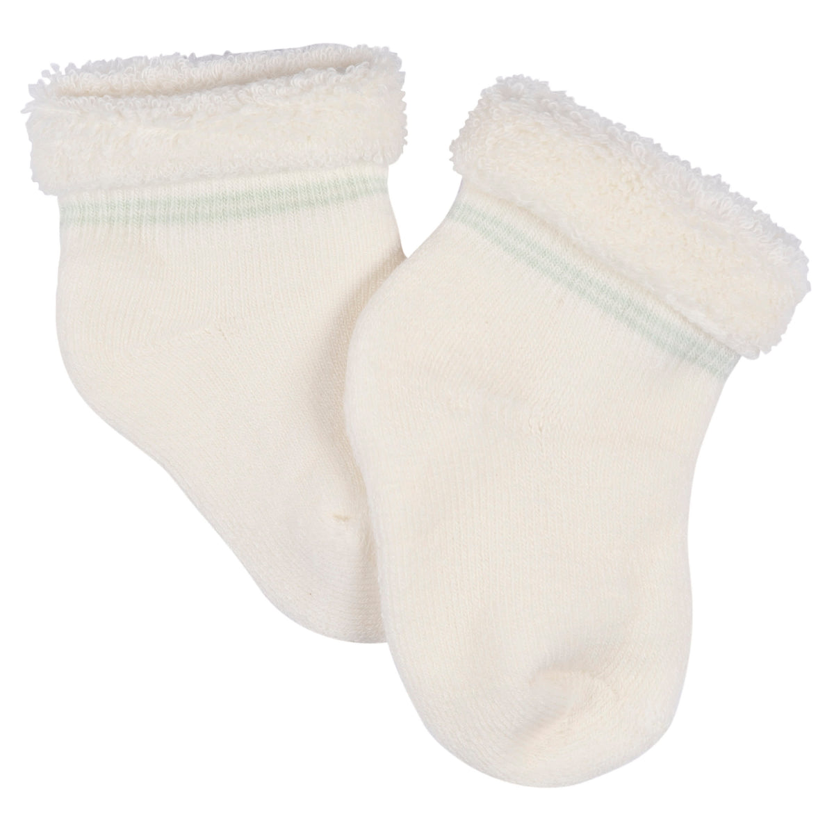6-Pack Baby Neutral Avo-Cuddle Bootie Socks, view 7