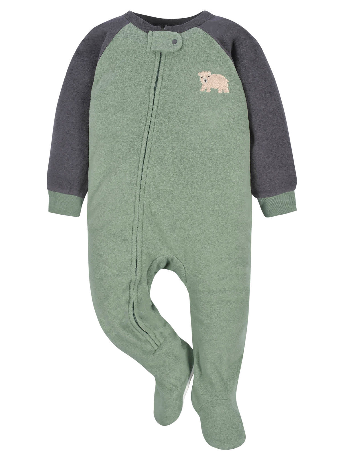 4-Pack Baby & Toddler Boys Buffalo & Bears Fleece Pajamas, view 12