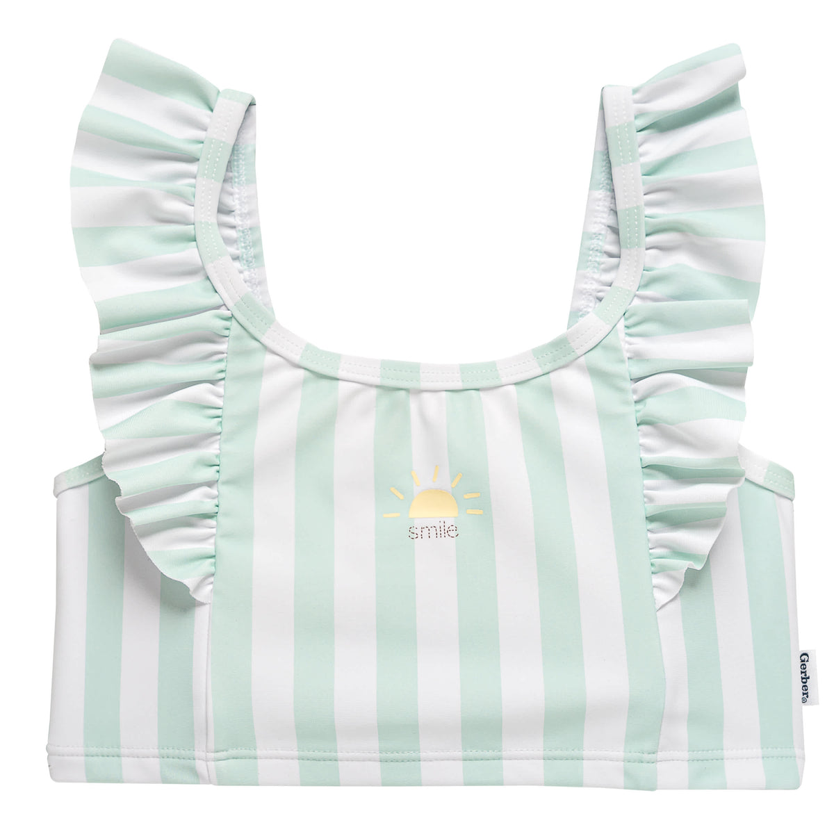 2-Piece Toddler Girls Stripe Swimsuit, view 6