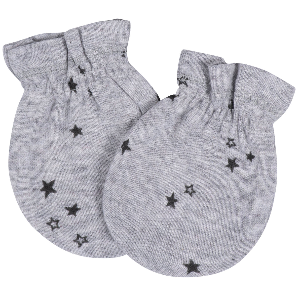 8-Piece Baby Boys Space Explorer No Scratch Mittens & Caps Set, view 9