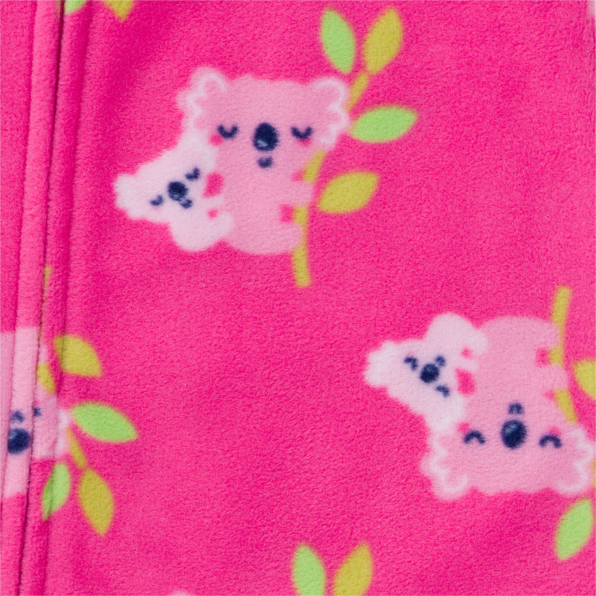 2-Pack Baby & Toddler Girls Koala Fleece Pajamas, view 5