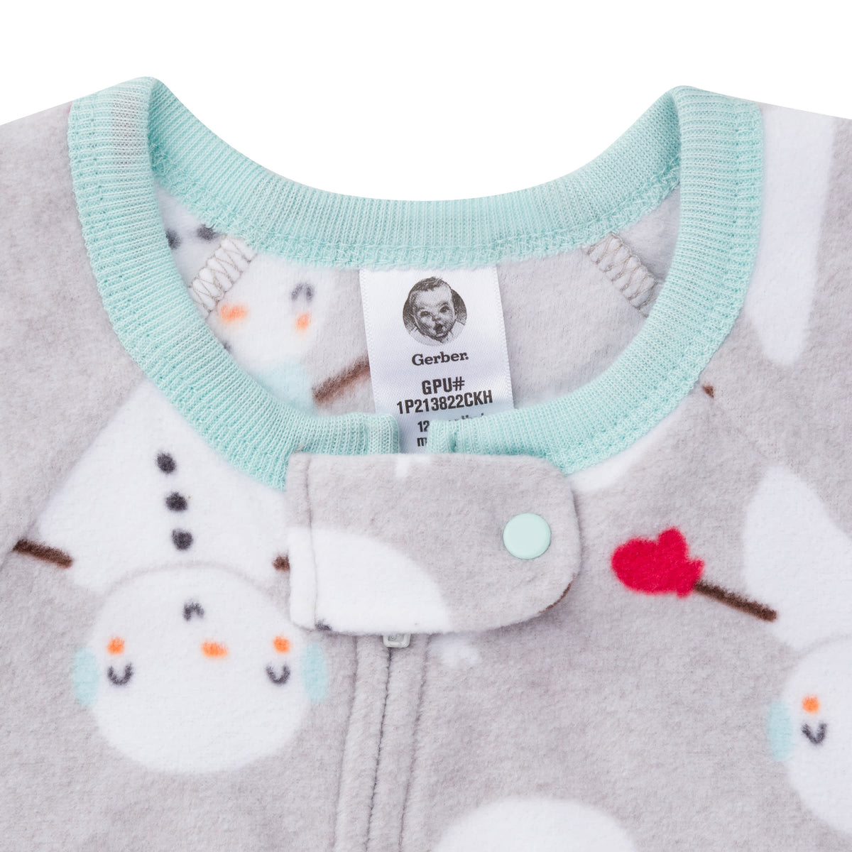 2-Pack Baby & Toddler Frosty Fleece Pajamas, view 2