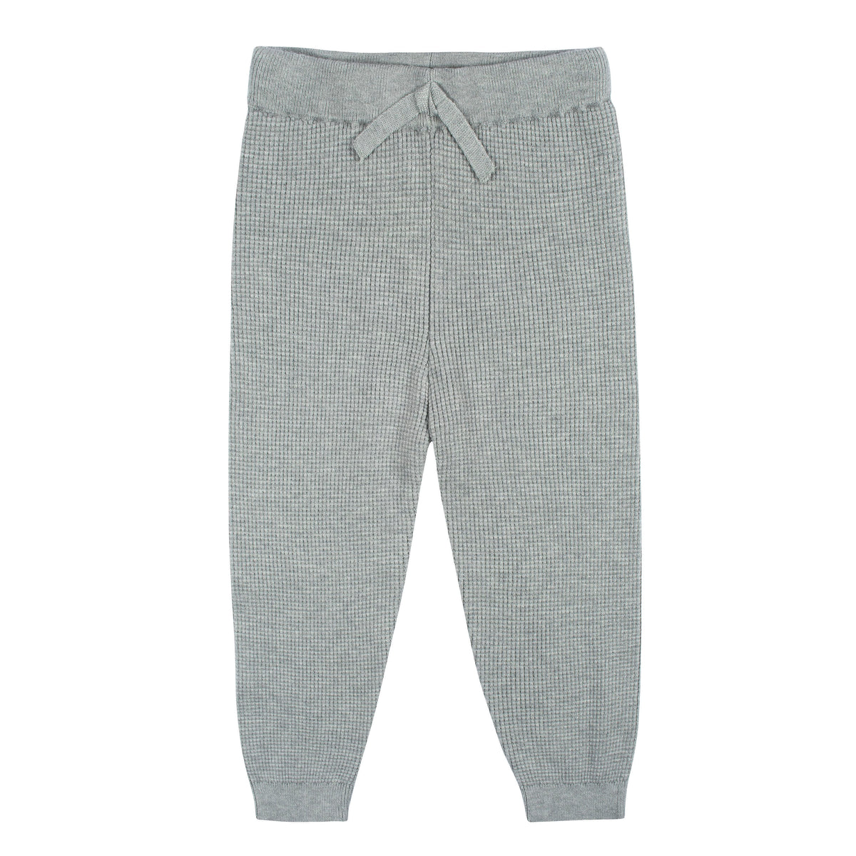 2-Piece Infant and Toddler Boys Grey Heather Sweater Knit Set, view 5