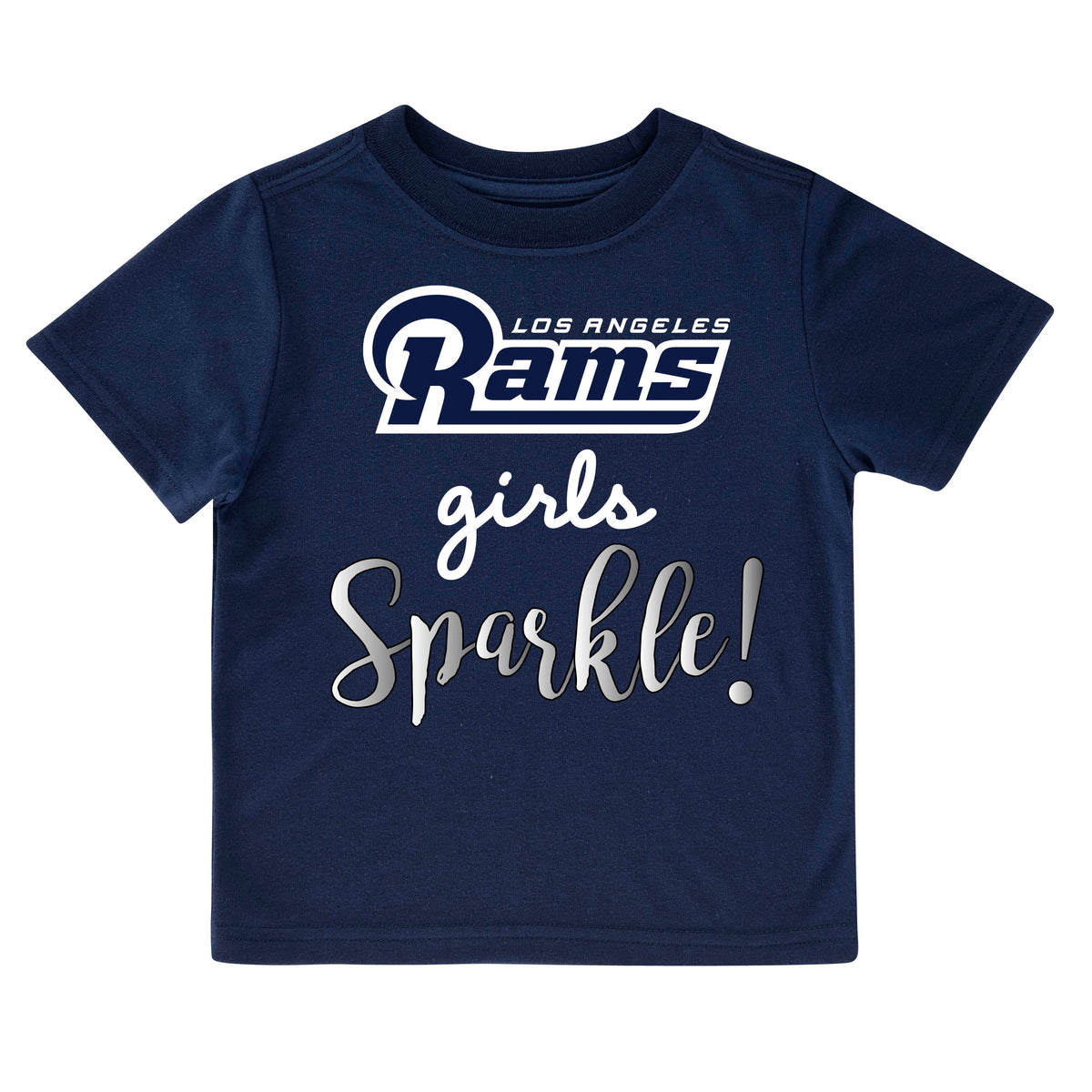 Los Angeles Rams Toddler Girls' Short Sleeve Tee