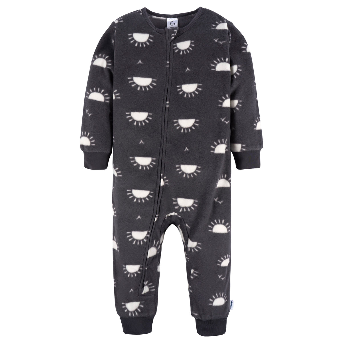 3-Pack Infant & Toddler Neutral Cactus Footless Fleece Pajamas, view 9