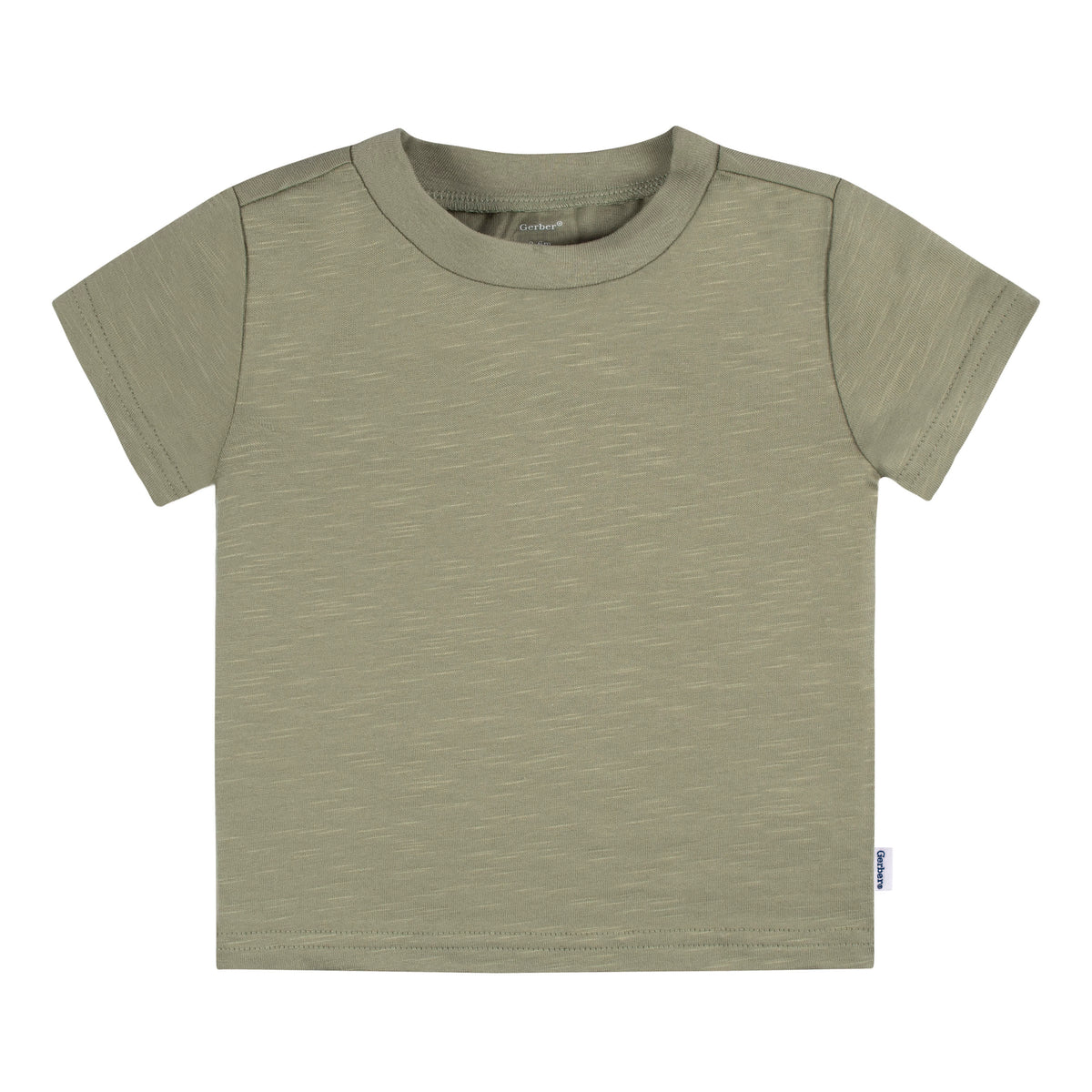 5-Pack Baby Neutral Blue & Green Short Sleeve Tees, view 7