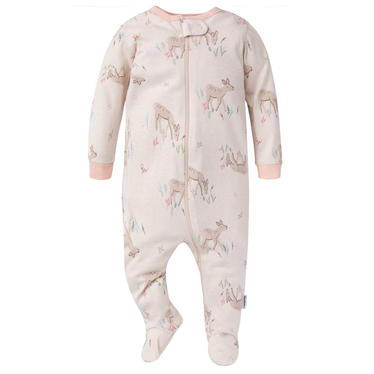 4-Pack Baby Girls Deer Sleep 'N Plays, view 4