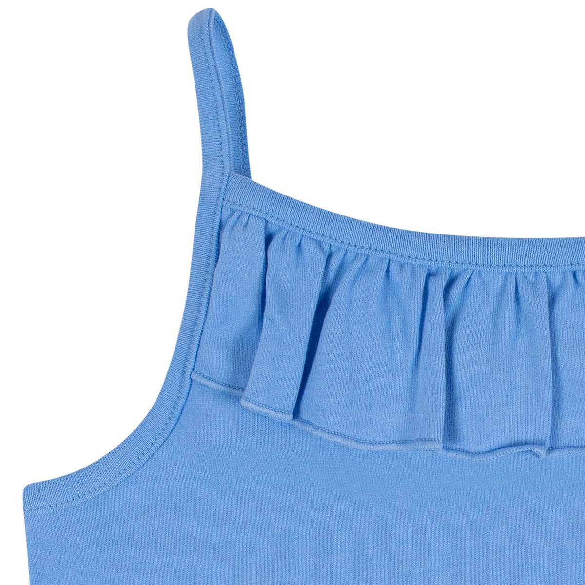 2-Pack Infant & Toddler Girls Blue Sleeveless Tops, view 3