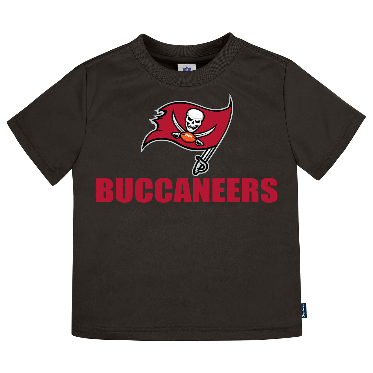 3-Pack Infant & Toddler Boys Buccaneers Short Sleeve Tees, view 4