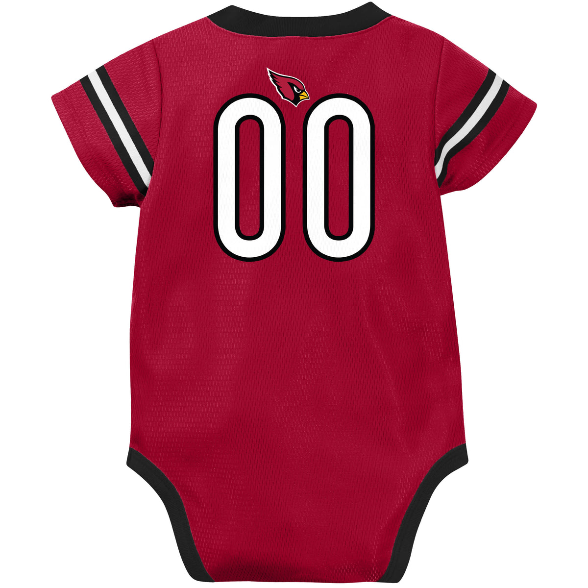 Baby Boys Cardinals Short Sleeve Jersey Bodysuit, view 4