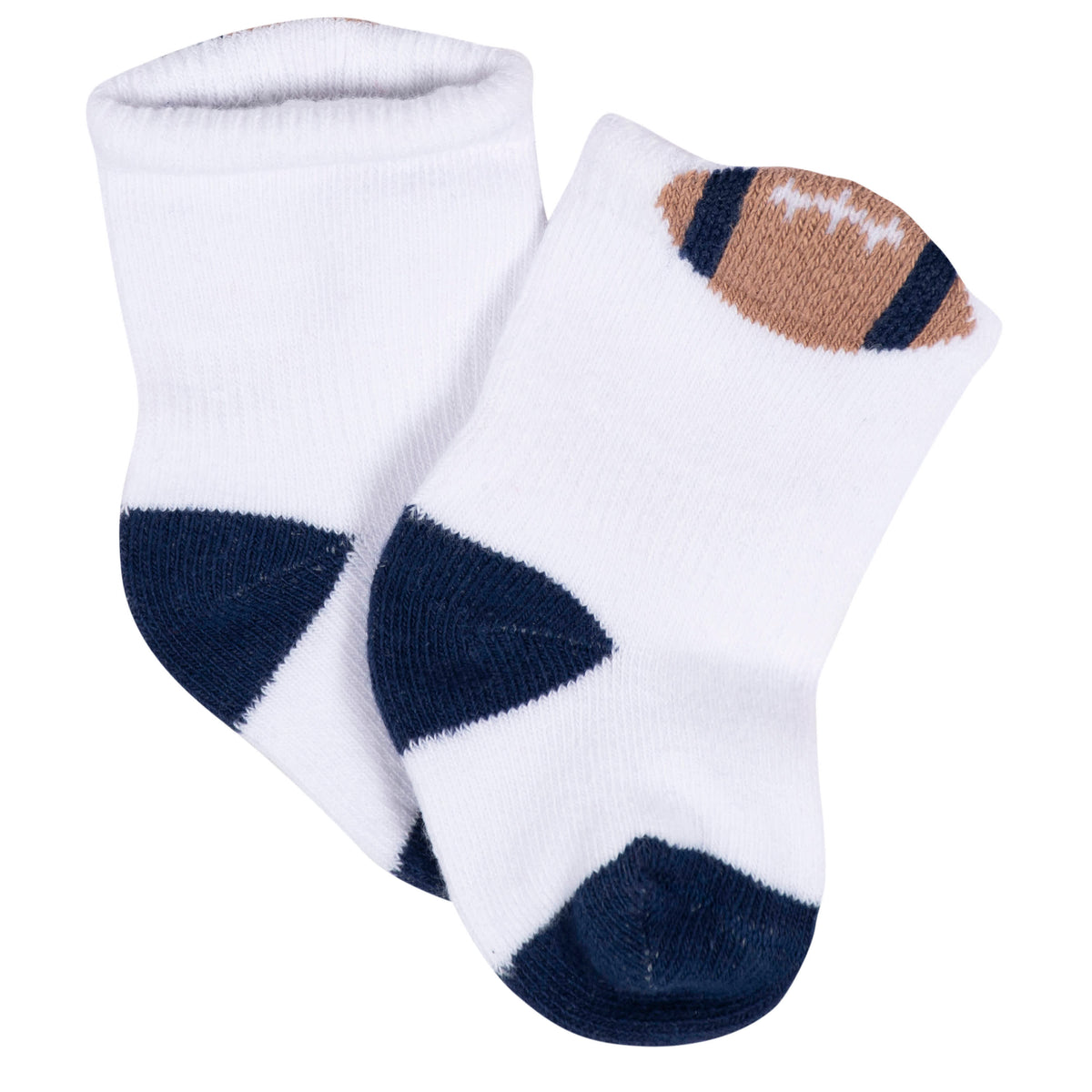 8-Pack Baby Boys All Star Jersey Wiggle Proof Socks, view 4