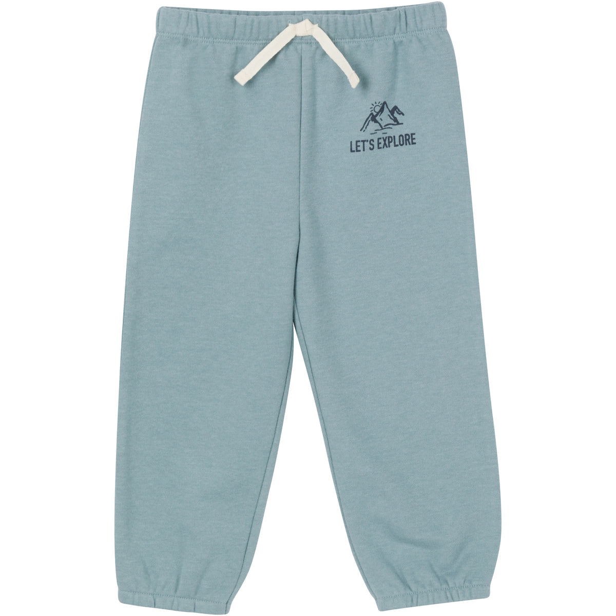2-Piece Baby & Toddler Boys Medium Blue Fleece Set, view 5