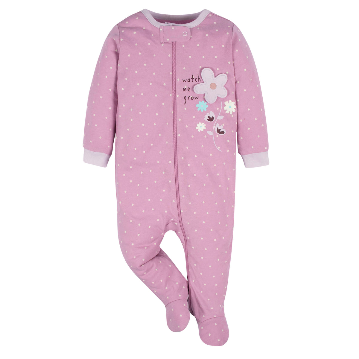 4-Pack Baby Girls Lavender Garden Sleep 'N Plays, view 4