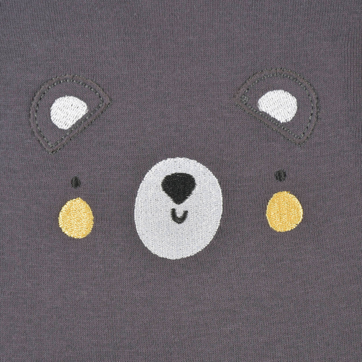 3-Pack Baby Neutral Bear Long Sleeve Onesies Bodysuits, view 3