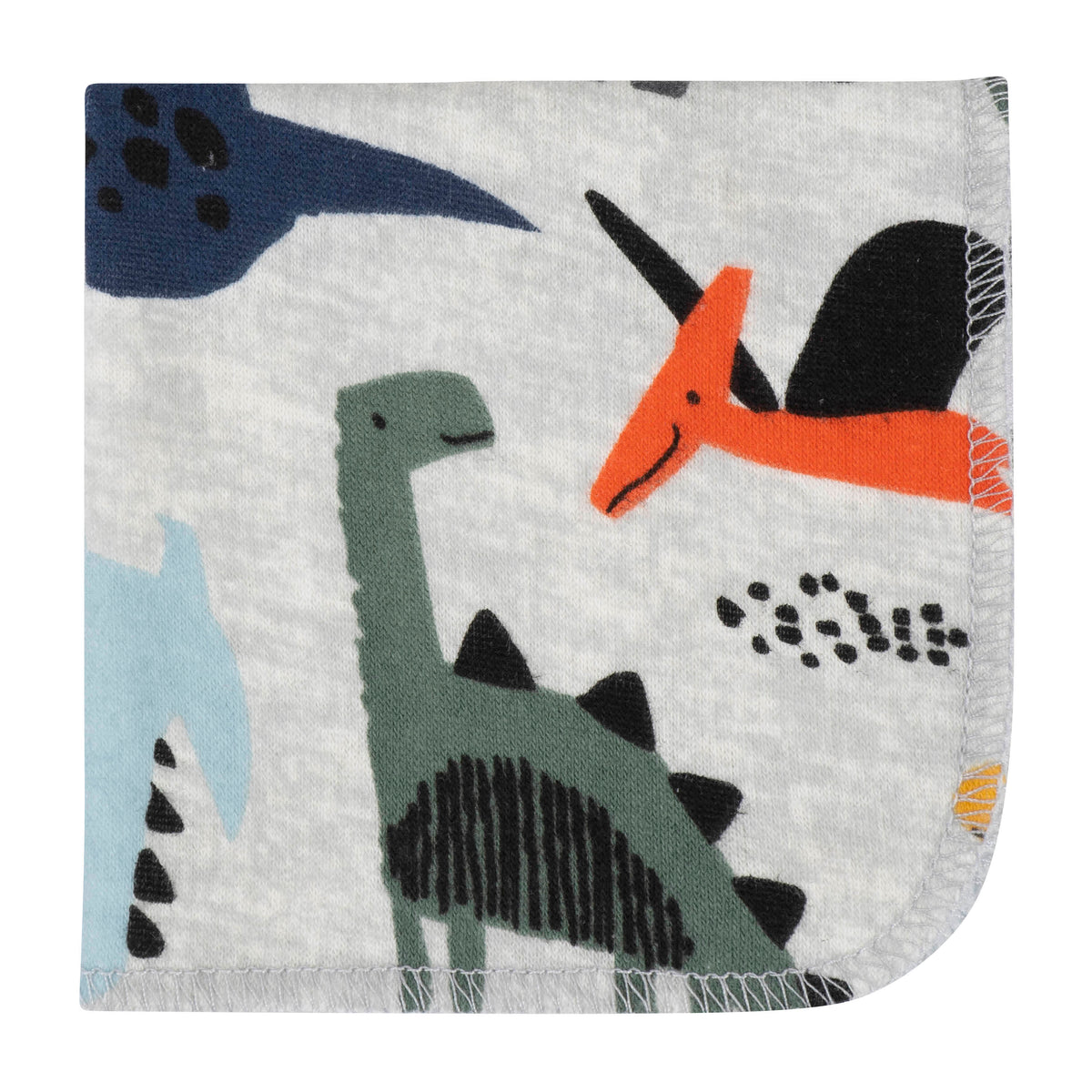 10-Pack Baby Boys Dino Washcloths, view 3