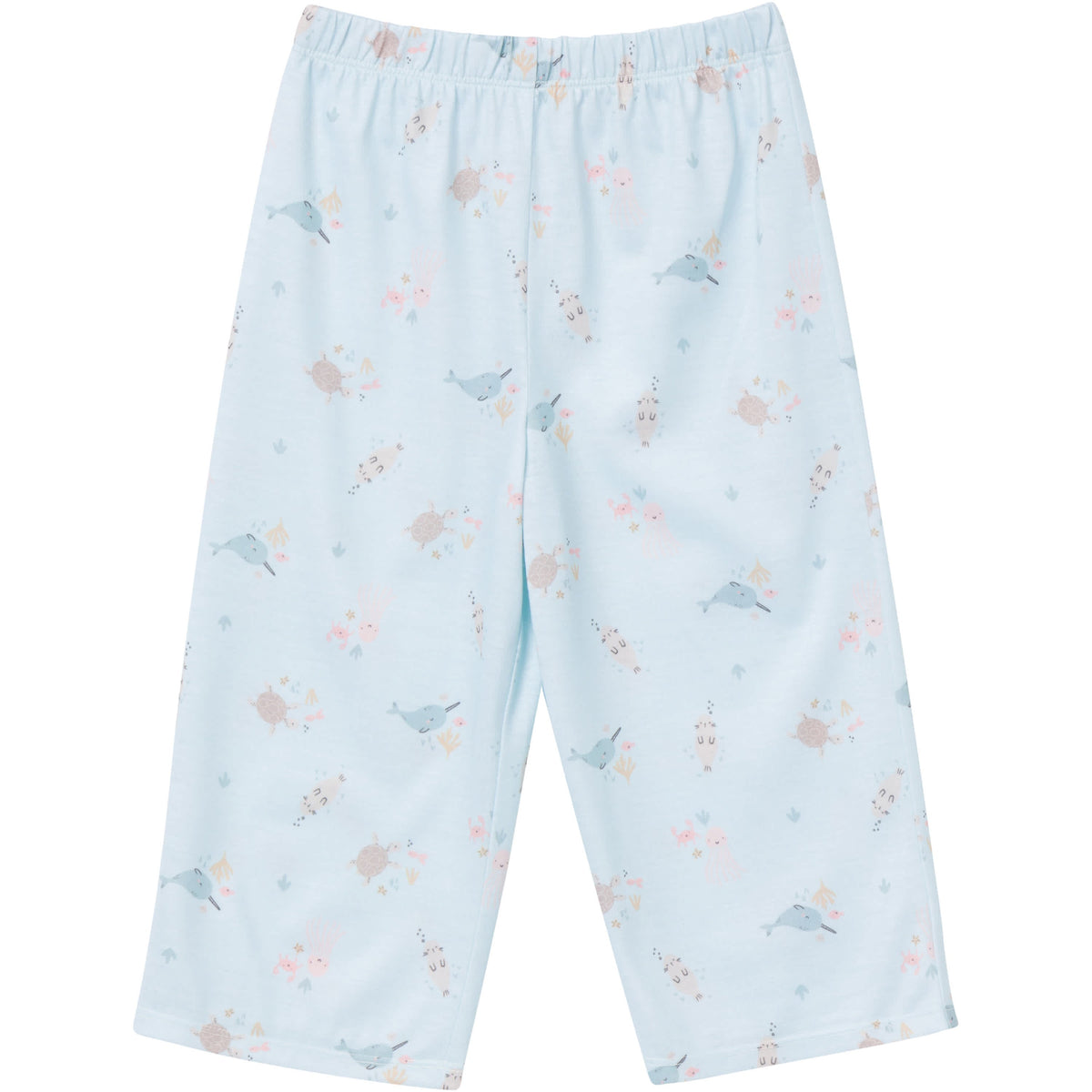 2-Piece Toddler Girls Sea Pajama Set, view 4