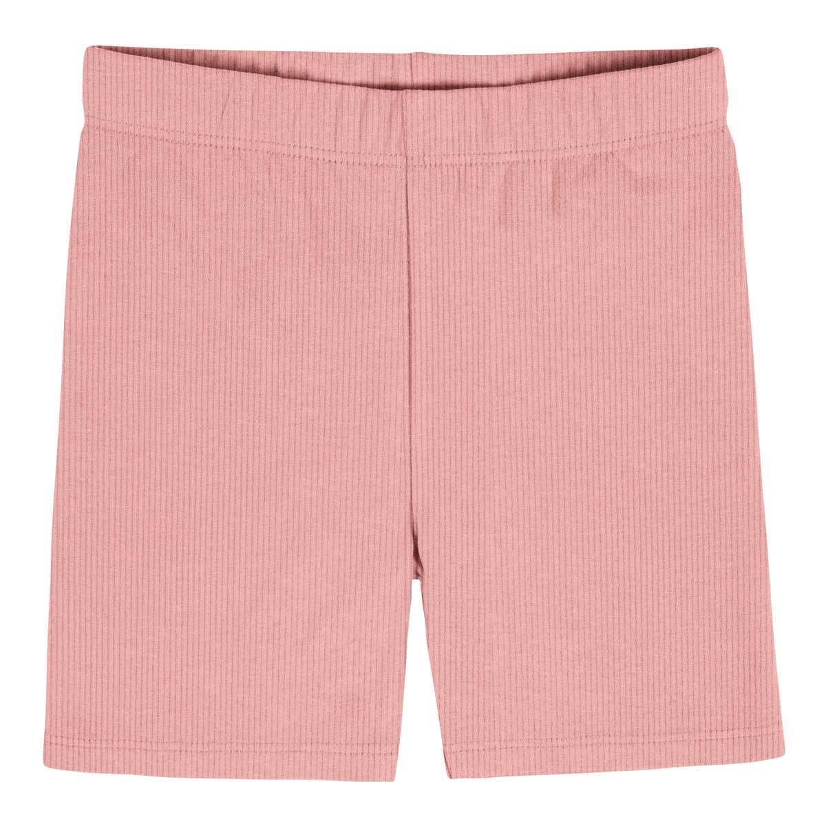 3-Pack Toddler Girls Dusty Pinks Bike Short, view 3