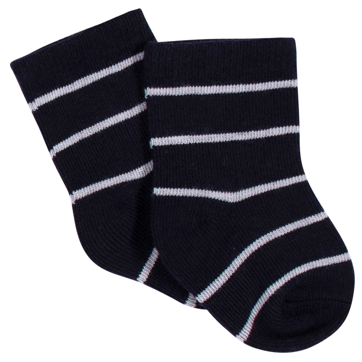 8-Pack Boys Sea Animals Jersey Crew Socks, view 2