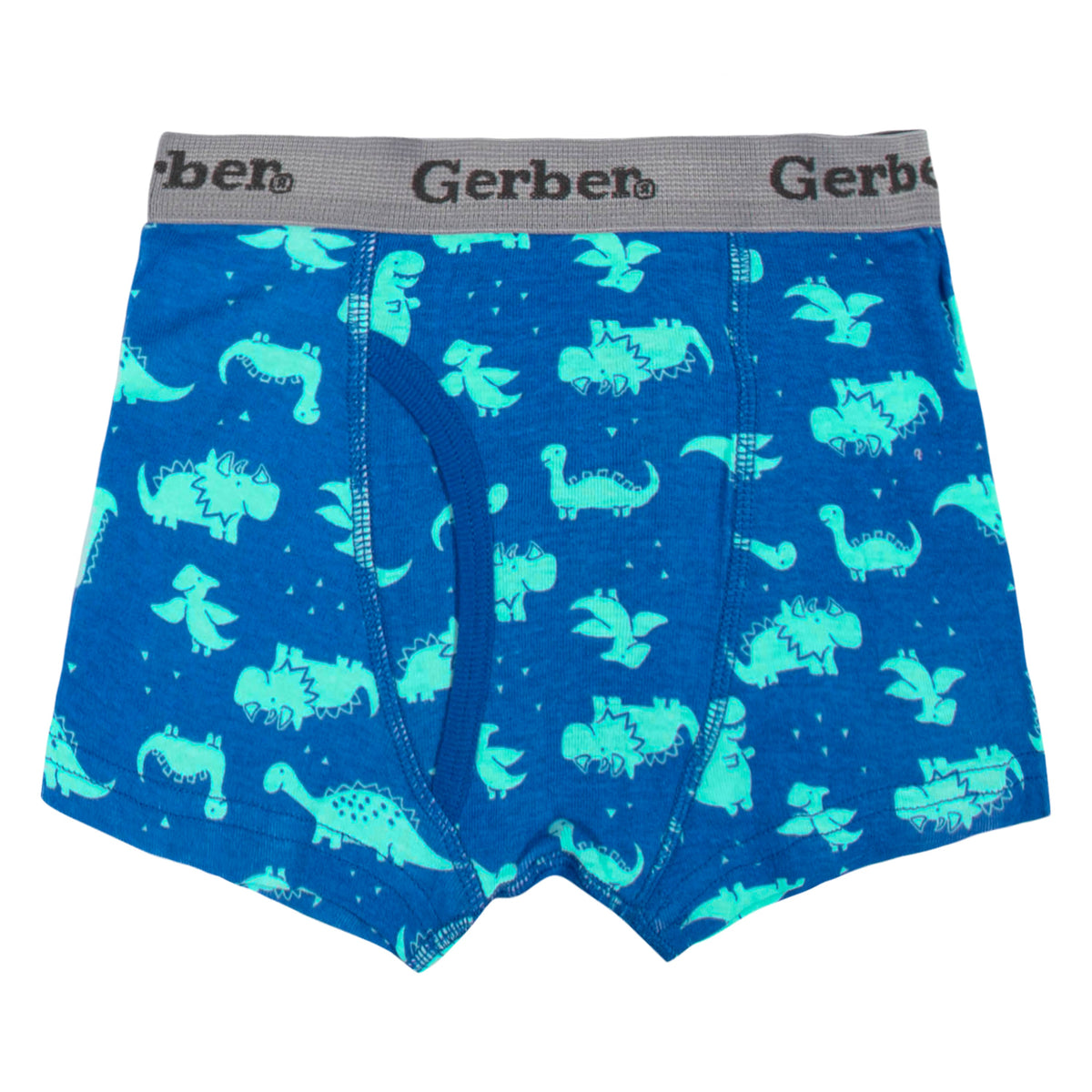 7-Pack Toddler Boys Dinosaur Boxer Briefs, view 2