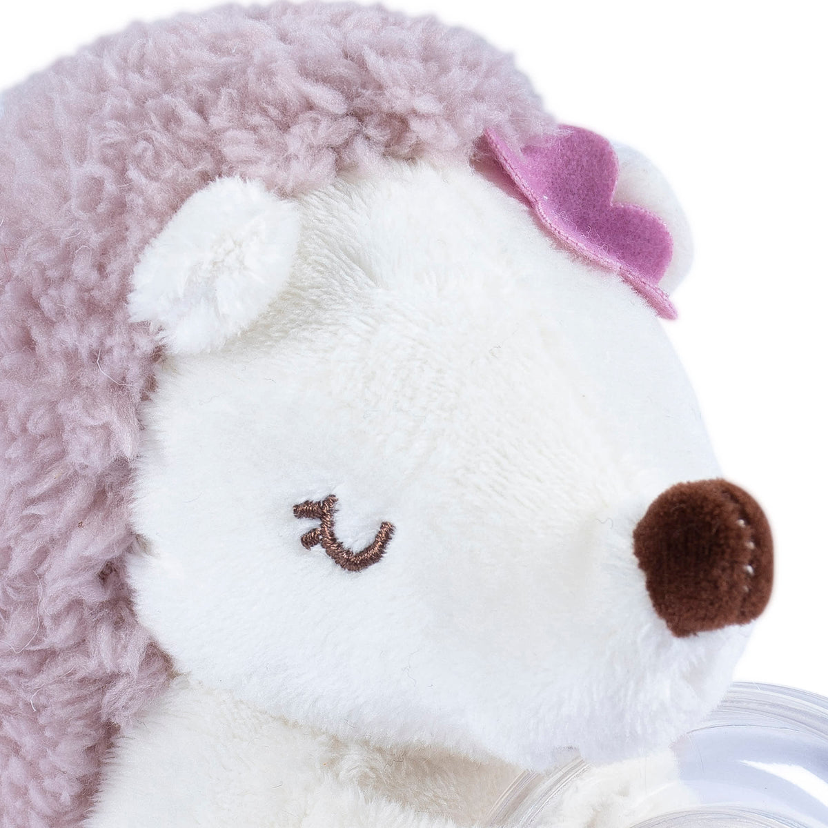 2-Piece Baby Bunny & Hedgehog Rattle and Teether Set, view 6