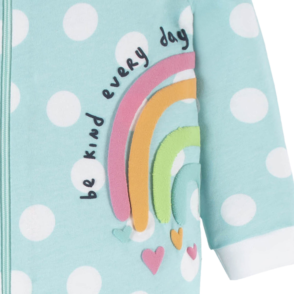 2-Pack Baby Girls Dots Of Rainbows Sleep 'N Plays, view 8
