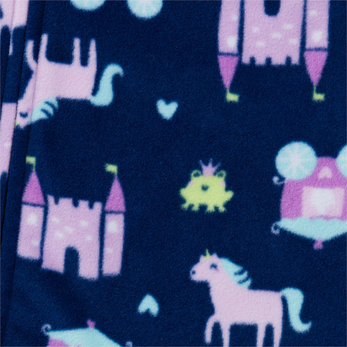 2-Pack Baby & Toddler Girls Princess Fleece Pajamas, view 5