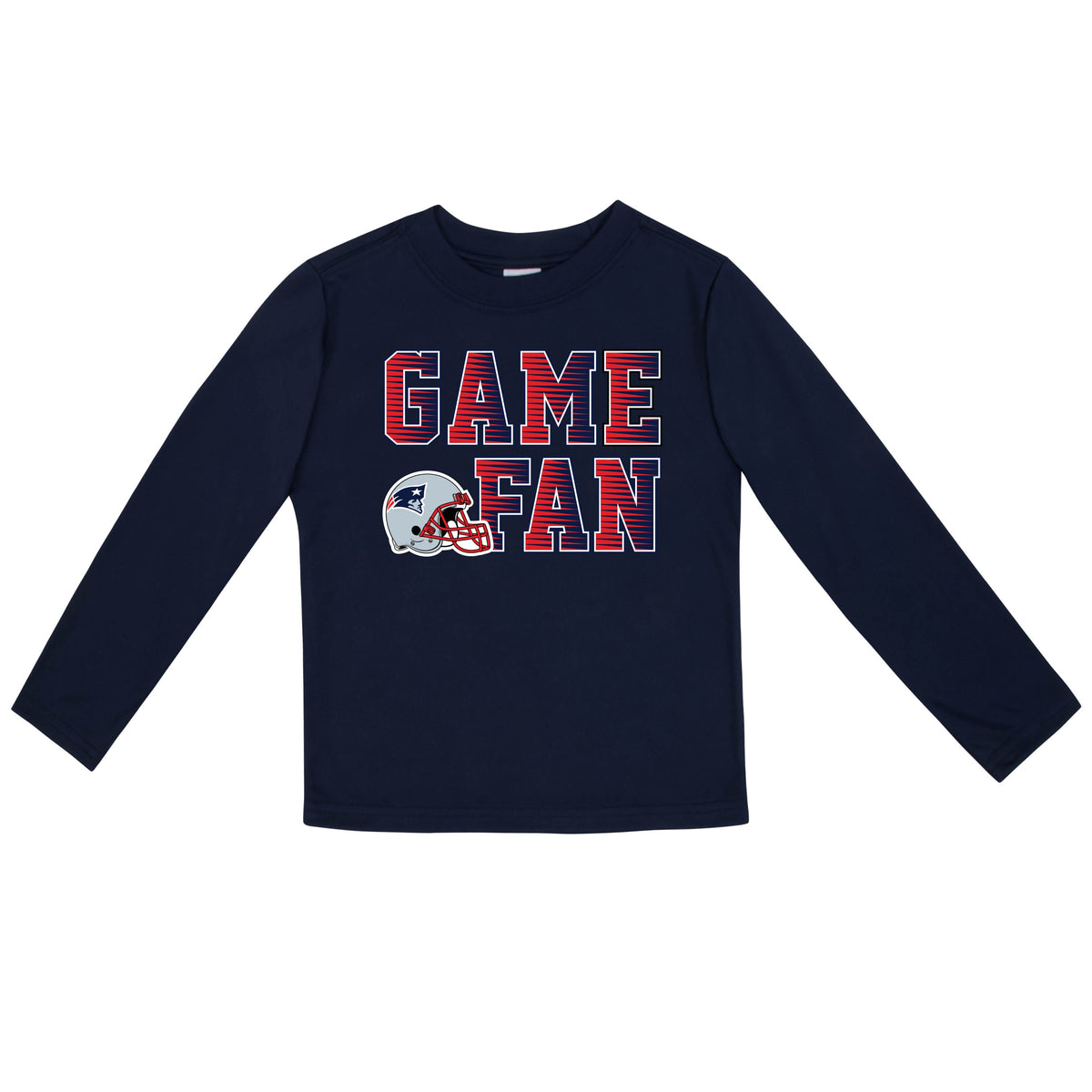 New England Patriots Toddler Boys Long Sleeve Tee Shirt